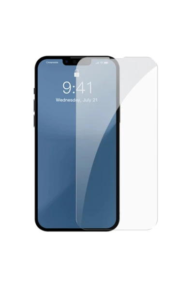 İsmiyle Al ALLY iPhone 13 Mini 5.4inç Uyumlu Tempered Kırılmaz Cam Ekran Koruyucu-(1903) - UST1517-1500