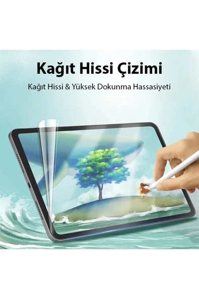 Akman ALLY iPad Mini 6 (2021) ve Mini 7 (2024) Paper Like Film Darbe Emici Pet Ekran K - ACL6203795-9346 - 2