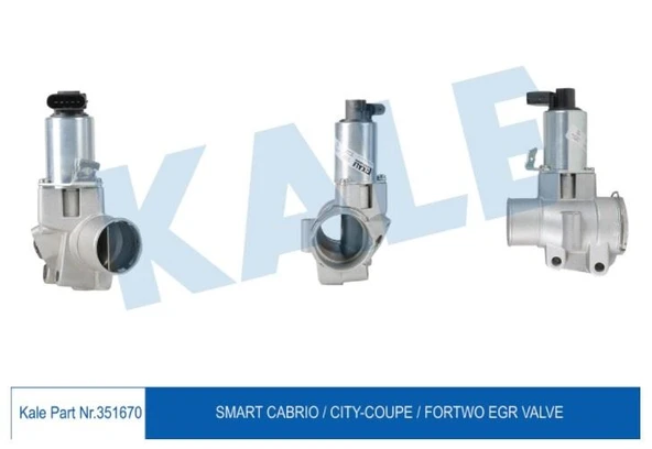 Smart Egr Valfı (om660) Smart Fortwo Coupe (450) 04>07 Fortwo Coupe (450) City-Coupe (450) 02>04 - Kale 351670 ürün görseli