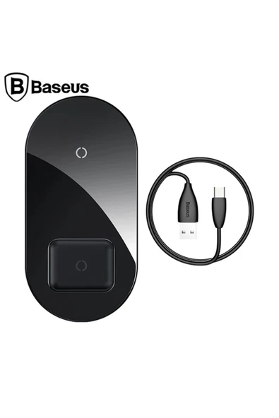 Akman Simple 2in1 Kablosuz Wireless Şarj 18W iPhones+iPods-(1903) - ACL6203264-7147 ürün görseli 1