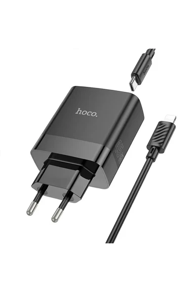 Akman HOCO C127A PD45W(1C3A) Hızlı Şarj Aleti + Type-C to iPhone Lightning Kablo Se - ACL6207337-5516 - Resim 5