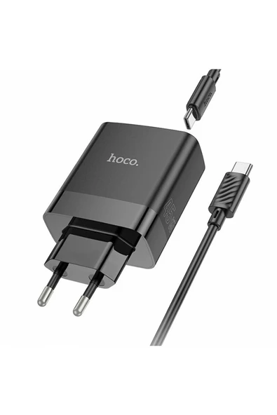 Akman HOCO C127A PD45W(1C3A) Hızlı Şarj Aleti + Type-C to Type-C Kablo Seti-(1903) - ACL6203140-7039 - Resim 2