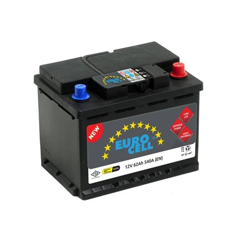 Aku Aku 12v 60 Ah L2b (242×175×175) Alcak - Eurocell 8699325602090 - Resim 1