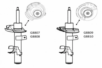 Ford On Amortısor  Sag Kuga II 13>19 - Monroe G8807 ürün görseli