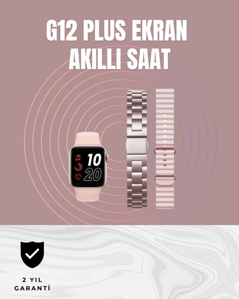 Titreşimli Bildirimli Akıllı Saat – Nabız, GPS, Spor Modları, Telefon Eşleştirme Özellikli ürün görseli