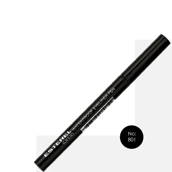 Esterel Waterproff Eyeliner Pen No: 801 Siyah