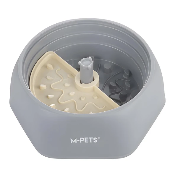 M-Pets Level Up Ayarlanabilir Yavaş Yeme Mama Kabı Small - 5