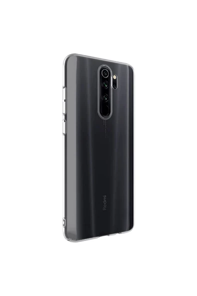 Akman Xiaomi Redmi Note 8 Pro Kamera Korumalı Fit Şeffaf Silikon Kılıf-(1903) - ACL6208703-2612 - 3