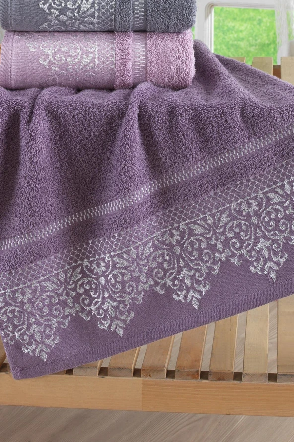 Damask 4lü 50x90 cm El&Yüz Havlu Seti - 2