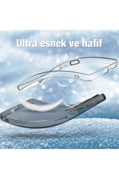 Akman Ally OPPO Reno6 Z Kılıf Kamera Korumalı Ultra İnce Şeffaf Silikon Kılıf-( - ACL6209161-5103 - 4