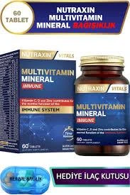 Nutraxin Multivitamin Mineral Immune 60 Tablet - Resim 2