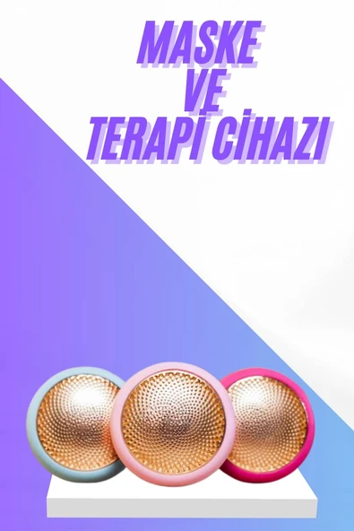 Mini Akıllı Maske Terapi Cihazı Cilt Bakım Led Işık Terapi Cihazı - 1