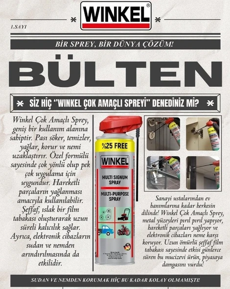 WINKEL 160126 Multi Signum Spreyi 500 ML - Resim 2
