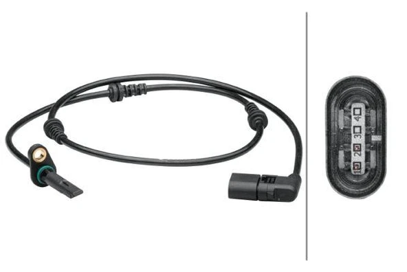 Mercedes Abs Sensoru On Sol C-Class W205 14> S205 14> C205 15> A205 16> - Hella 6pu012679-431 ürün görseli