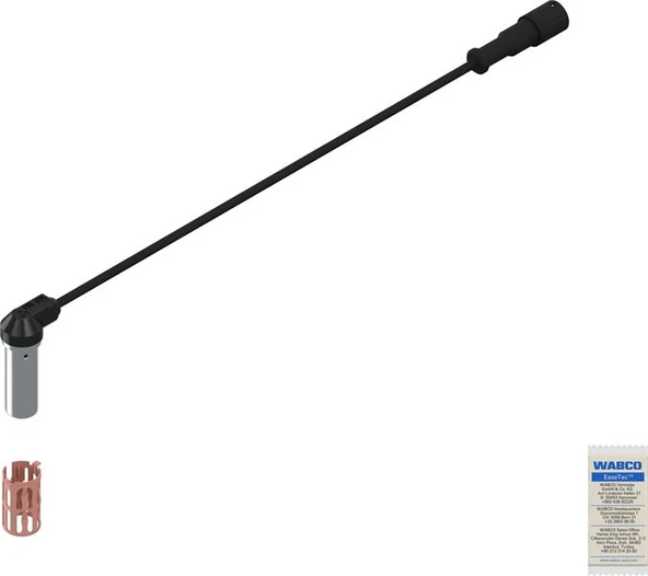 Mercedes Truck Abs Sensörü Ön Kampana Tip ( 2000 MM )( Spiral Korumalı ) Mercedes Axor 4140 Actros - Wabco 4410329672 ürün görseli