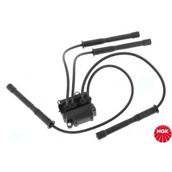Unıversal Atesleme Bobını Bujı Kablolu Renault Clio II Twingo Kangoo Symbol 1.2 16v D4f 01> - Ngk 48007 - Resim 1