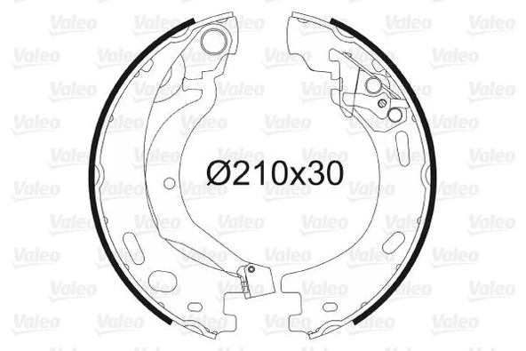 Land Rover El Fren Balata Takımı Discovery 3 05-09 Discovery 4 10-16 Range Rover Sport 05-13 - Valeo 564199 ürün görseli