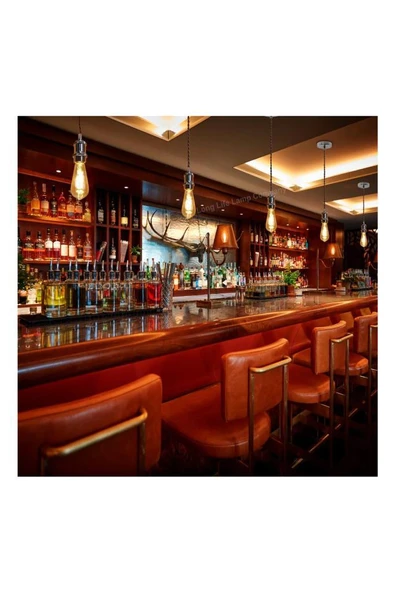 Cata CT-4350 4W (30W) Armut Rustik Ampul Amber 5 Adet Edison Ampul - Resim 7