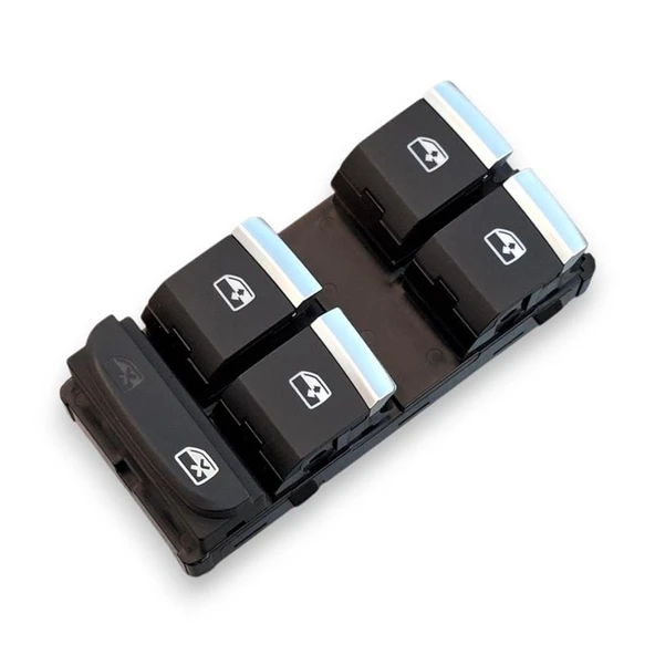 Audi A5 Sportback 2020-2024 Sol Ön Dörtlü Cam Düğmesi Krom 8W0959851E ürün görseli 1