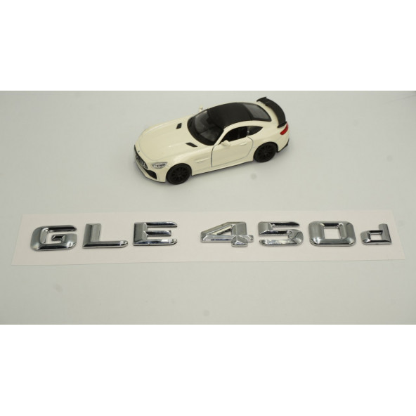GLE450d Bagaj Krom Metal 3M 3D Yazı Logo - 2