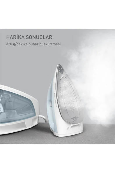 Tefal SV42 Express Optimal 2200 W Buhar Kazanlı Ütü - 4