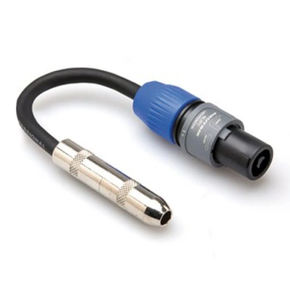 Hosa 1/4' TS (F) - speakON Hoparlör Adaptörü (GSK-116) 1/4" TS (Dişi) <-> speakON hoparlör adaptörü GSK-116 ürün görseli