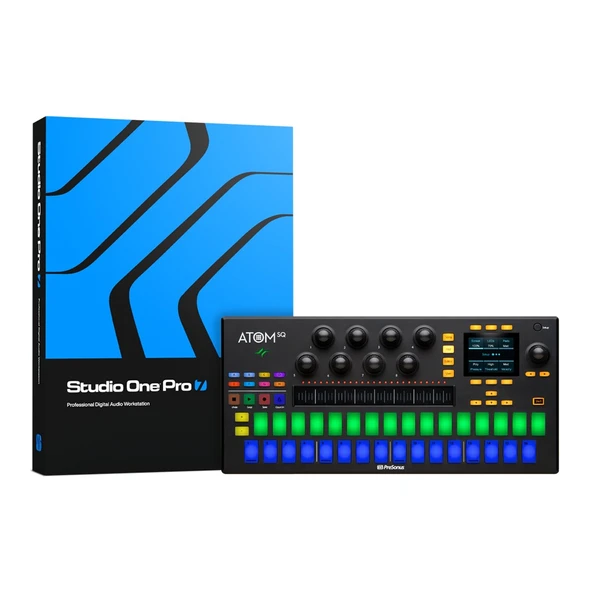 PreSonus ATOM SQ Hibrit MIDI Keyboard/Pad Performans ve Prodüksiyon Kontroller ürün görseli