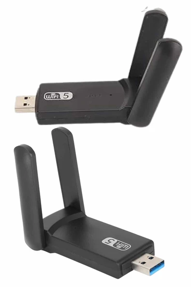 Wifi Alıcı Dual Band Usb 3.0 Adaptör Kablosuz Windows 7/8/10/11 - 4