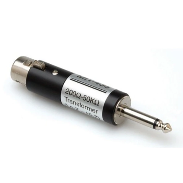 Hosa XLR (F) - 1/4' TS (M) Bağdaştırıcı ( MIT-435) XLR (Dişi) <-> 1/4" TS (Erkek) bağdaştırıcı MIT-435 ürün görseli