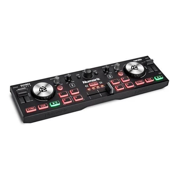 Numark DJ2GO2 Touch Ultra taşınabilir scratch kompakt controller / Ses kartı - 1