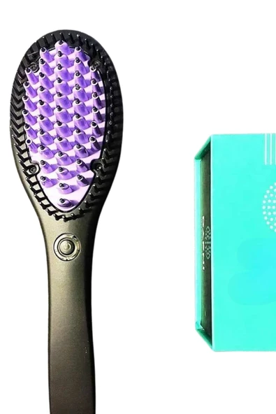 Fön Etkili Elektrikli Sıkı Dişli Taşınabilir Saç Düzleştirici Isı Ayarlı - 4