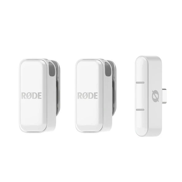 RØDE Wireless Micro - Beyaz - USB-C Ultra Kompakt Kablosuz Mikrofon  ürün görseli