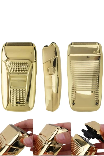 Tıraş Makinesi Sakal Kesme Makinesi Profesyonel Şarjlı Sıfır - 4