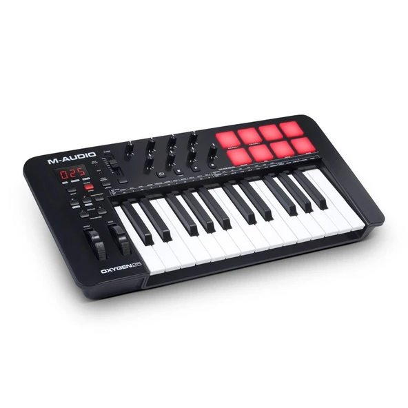 M-Audio Oxygen 25 MKV 25 tuş MIDI gelişmiş controller keyboard - 5. Nesil ürün görseli