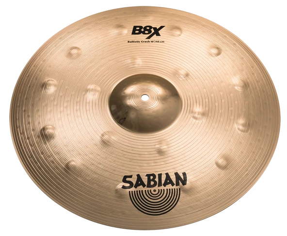 SABIAN 418BCX 18" BALLISTIC CRASH B8X ürün görseli