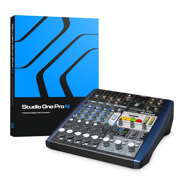 PreSonus StudioLive AR8c USB USB-C bağlantılı 8 Kanal Hibrit mixer / ses kartı / recorder ürün görseli
