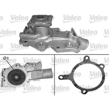 Ford Devirdaım Su Pompası Mondeo I Mondeo II 1,6 / 1,8 / 2,0 16v 93>00 - Valeo 506283 - Resim 1