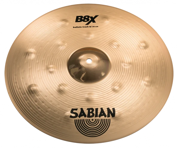 SABIAN 416BCX 16" BALLISTIC CRASH B8X ürün görseli 1