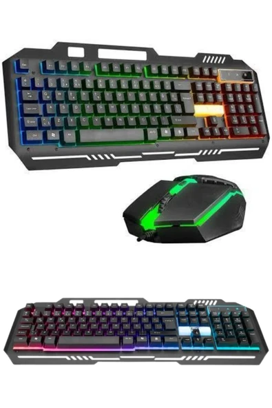 Gaming Oyuncu Klavyesi Led Aydınlatmalı Mekanik Hisli - 5