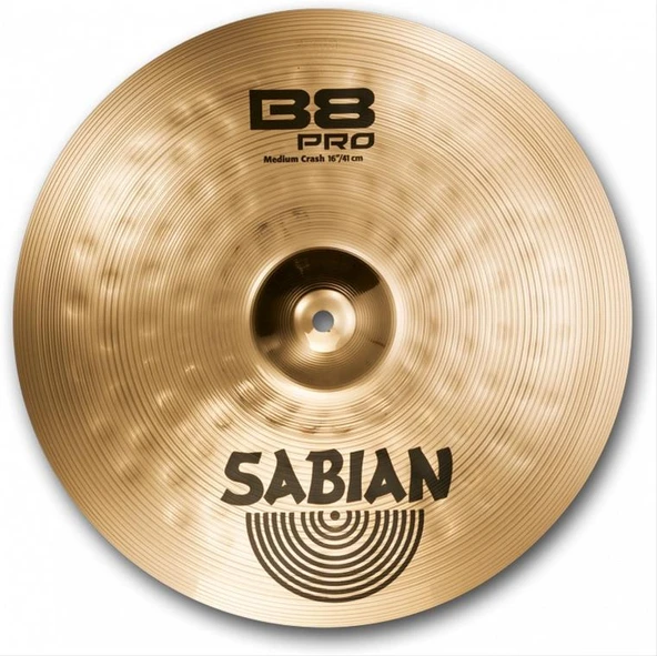 SABIAN 31608B 16 B8 PRO MEDİUM CRASH