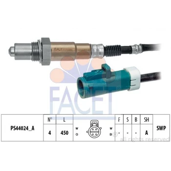 Ford Oksıjen Sensoru Ford C Max II 1.6 Ti 10> Focus C Max (dm2): 1.6 03>07 Focus II - Facet 10.8270 ürün görseli