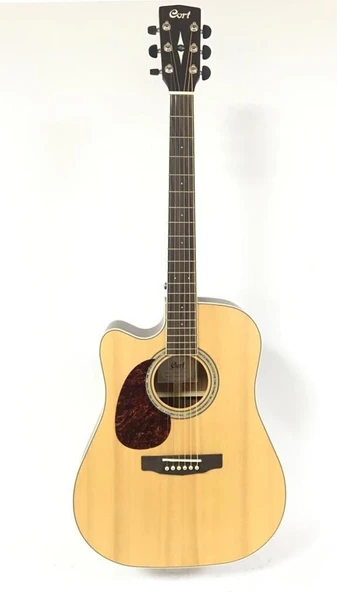 CORT ÇİN MR710FLHNS ELEKTRO AKUSTİK GİTAR SOLAK, NATÜREL SATİN, FISHMA ürün görseli