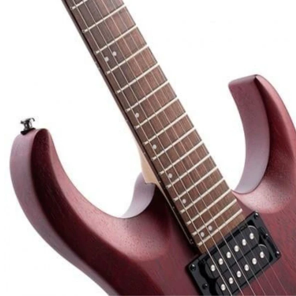 CORT ENDONEZYA X100 OPBC ELEKTRO GİTAR, OPEN PORE,BLACK CHERRY (H-H) - Resim 5