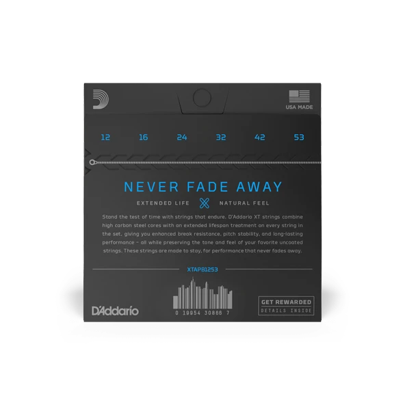 DADDARIO XTAPB1253 DADDARIO XTAPB1253 AKUSTİK GİTAR TEL SETİ, PHOSPHOR BRONZE, LIGHT COATED - Resim 2