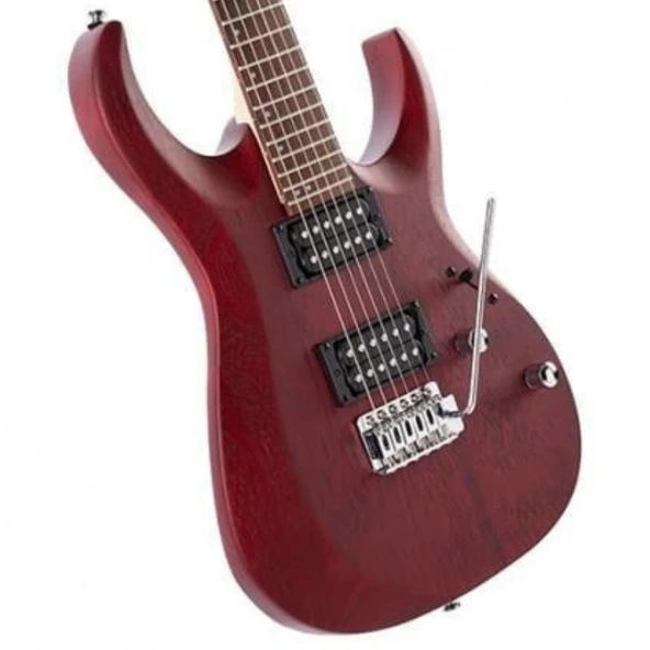 CORT ENDONEZYA X100 OPBC ELEKTRO GİTAR, OPEN PORE,BLACK CHERRY (H-H) - Resim 2