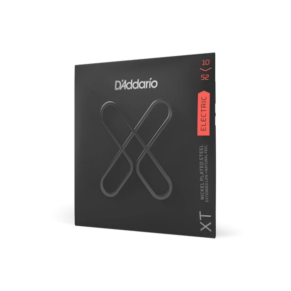 DADDARIO XTE1052 DADDARIO XTE1052 ELEKTRO GİTAR TEL SETİ, XT, 10-52, LIGHT TOP/HEAVY BOTTOM COATED - Resim 4