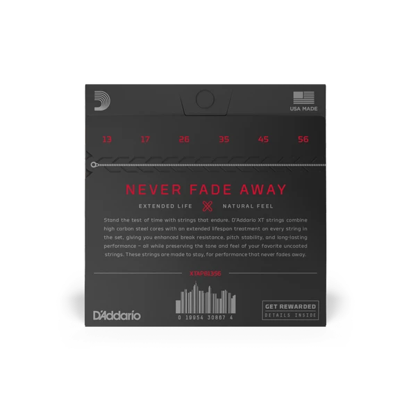 DADDARIO XTAPB1356 DADDARIO XTAPB1356 AKUSTİK GİTAR TEL SETİ, PHOSPHOR BRONZE, MEDIUM COATED - Resim 2