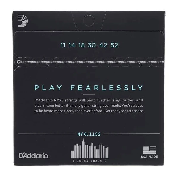 DADDARIO NYXL1152 DADDARIO NYXL1152 ELEKTRO GİTAR TEL SETİ, 11-52, MEDIUM/HEAVY BOTTOM - 2