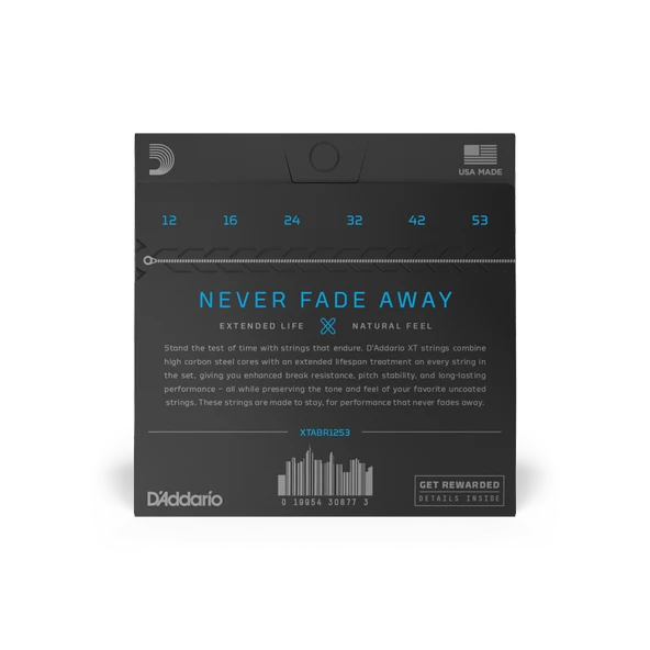 DADDARIO XTABR1253 DADDARIO XTABR1253 AKUSTİK GİTAR TEL SETİ, 80/20 LIGHT - Resim 2