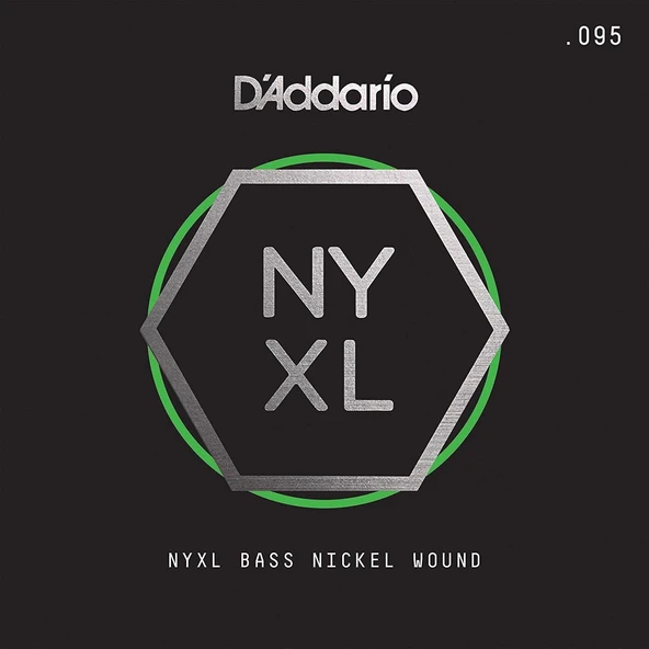 DADDARIO NYXLB095 DADDARIO NYXLB095 BASS TEK TEL, NYXL SERİSİ, NİKEL SARIM, 0.095